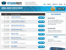 Tablet Screenshot of centerpittsburgh.com